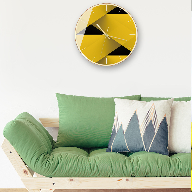 Geometric Nordic Style Clocks