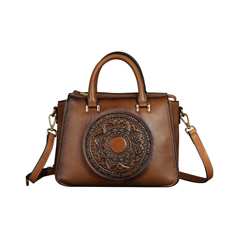 Leather Square Bag - Image 2
