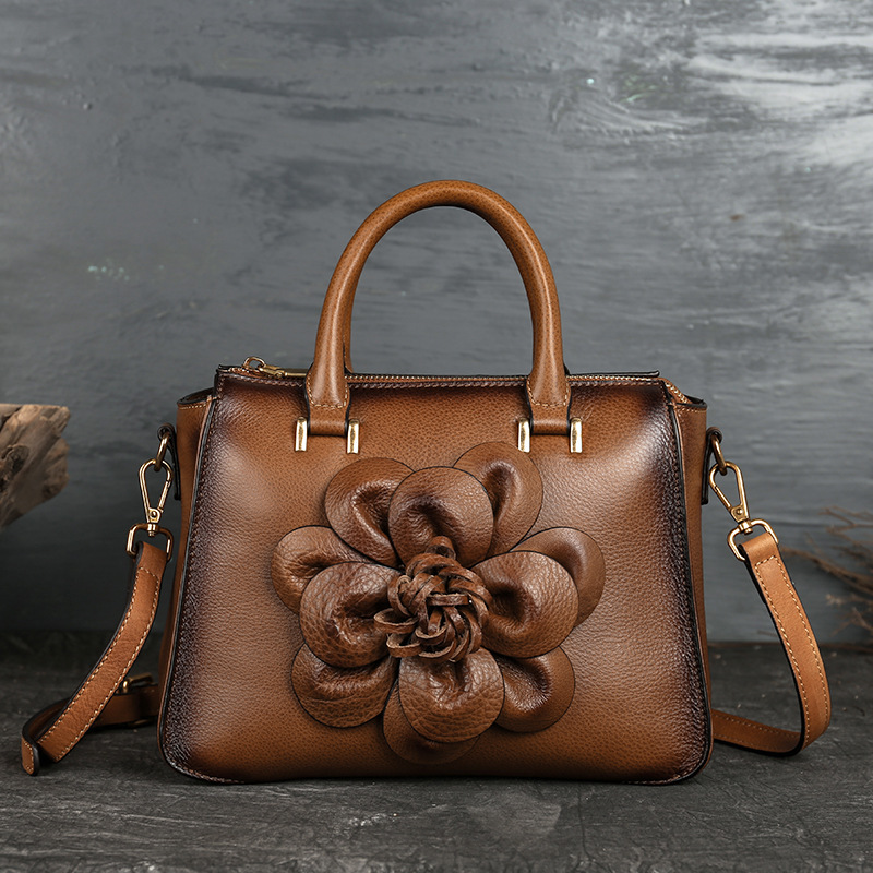 Leather Square Bag