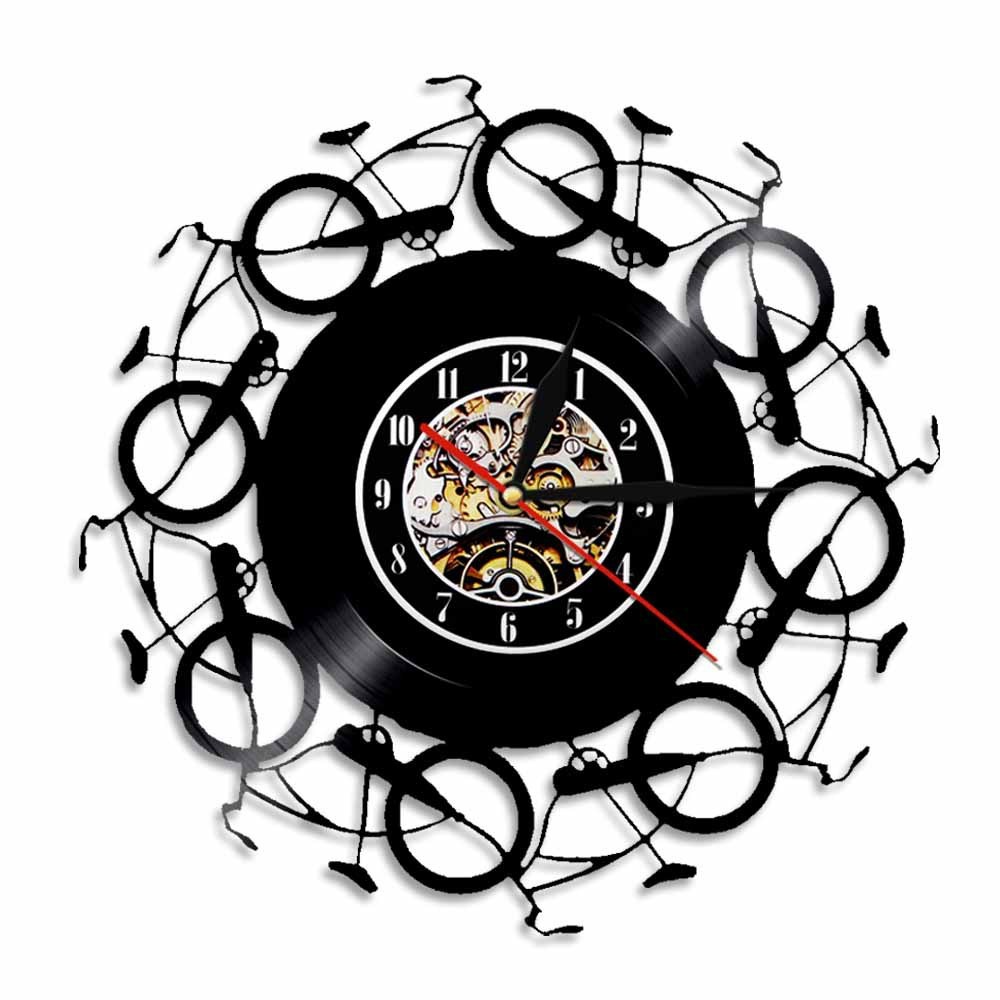 Retro Nostalgic Record Wall Clock
