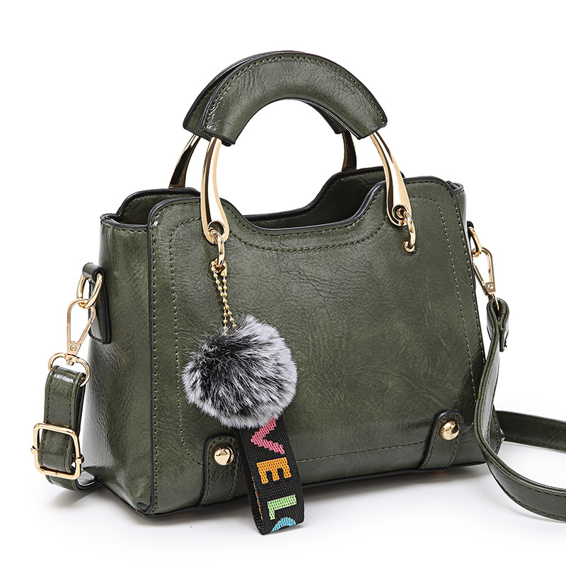 Vintage PU Handbag - Image 3