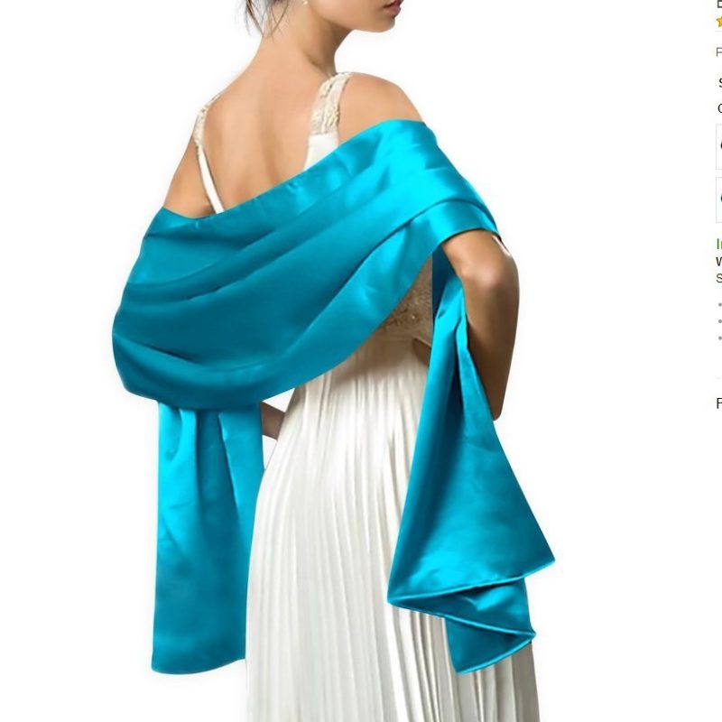 Colors Evening Cape Shrugs for Women