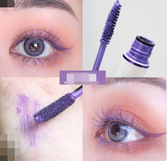 Waterproof And Thick Long Color Mascara - Image 8