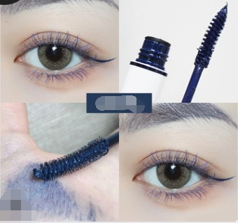 Waterproof And Thick Long Color Mascara - Image 2
