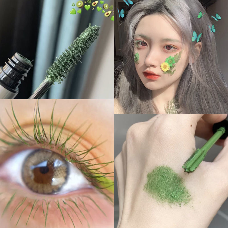 Waterproof And Thick Long Color Mascara