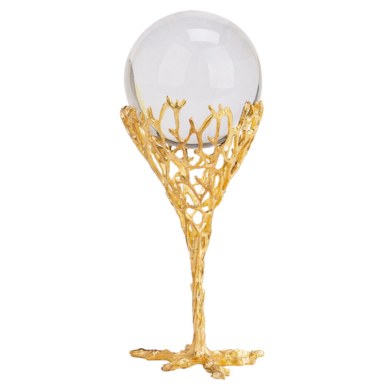 Nordic Simple Light Luxury Crystal Ball Ornaments - Image 3