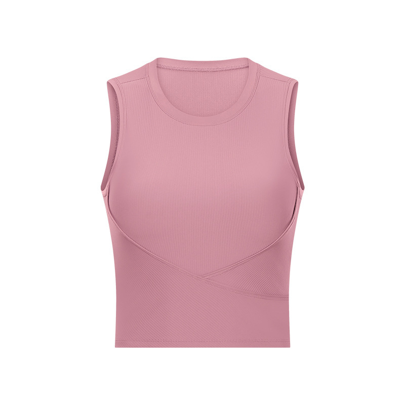 New Style Yoga Wear Threaded Sports Top - Image 5