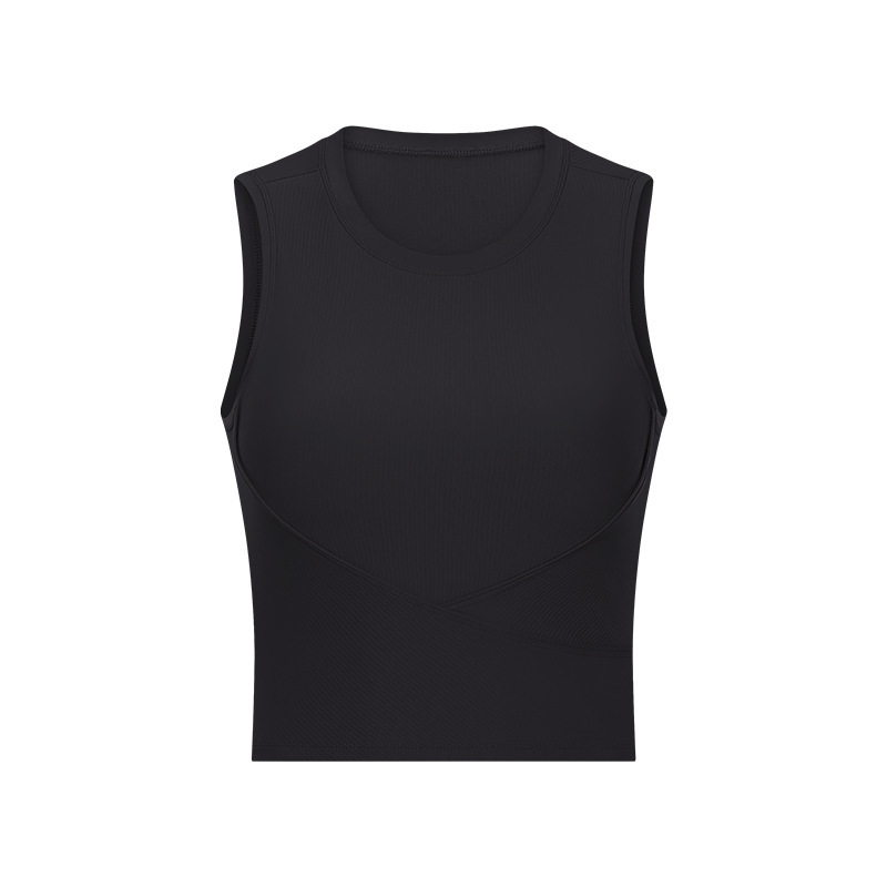 New Style Yoga Wear Threaded Sports Top - Image 3