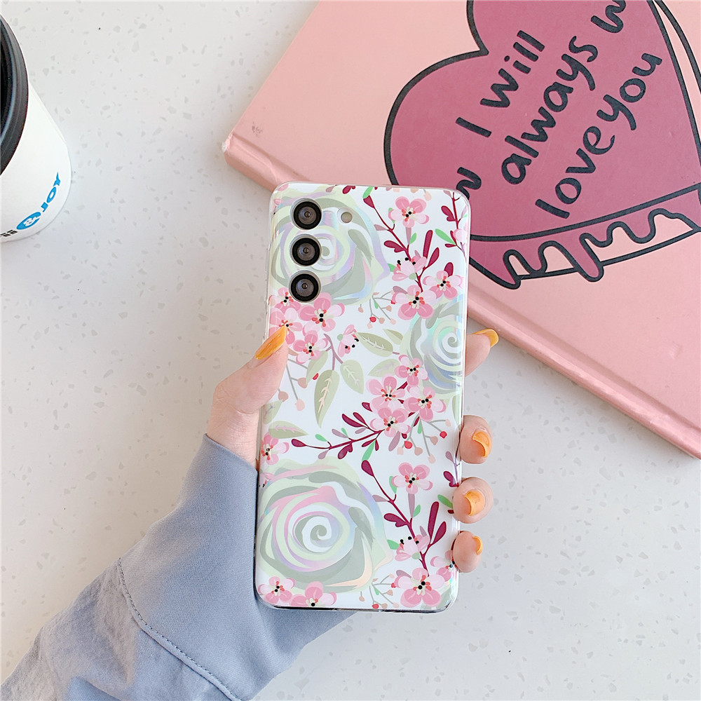 Flowers Laser Phone Protective Case - Image 3