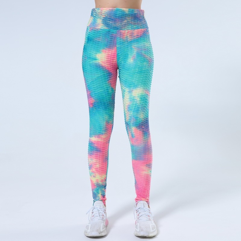 Tie-Dye Jacquard Hip Leggings