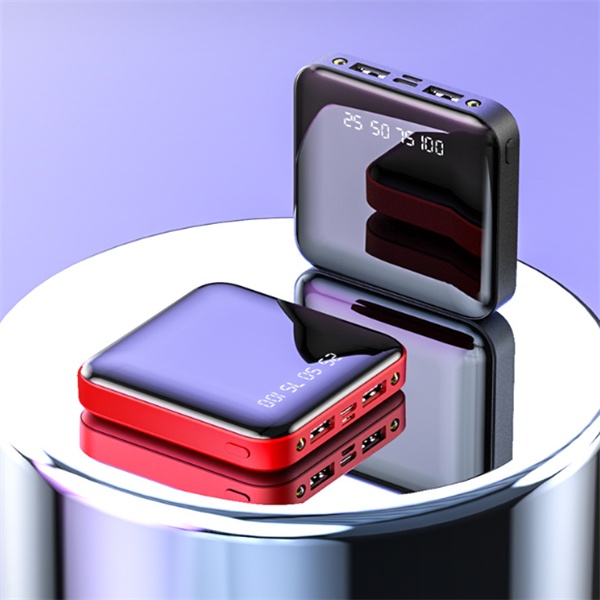 Portable Mirror Digital Display Power Bank - Image 5