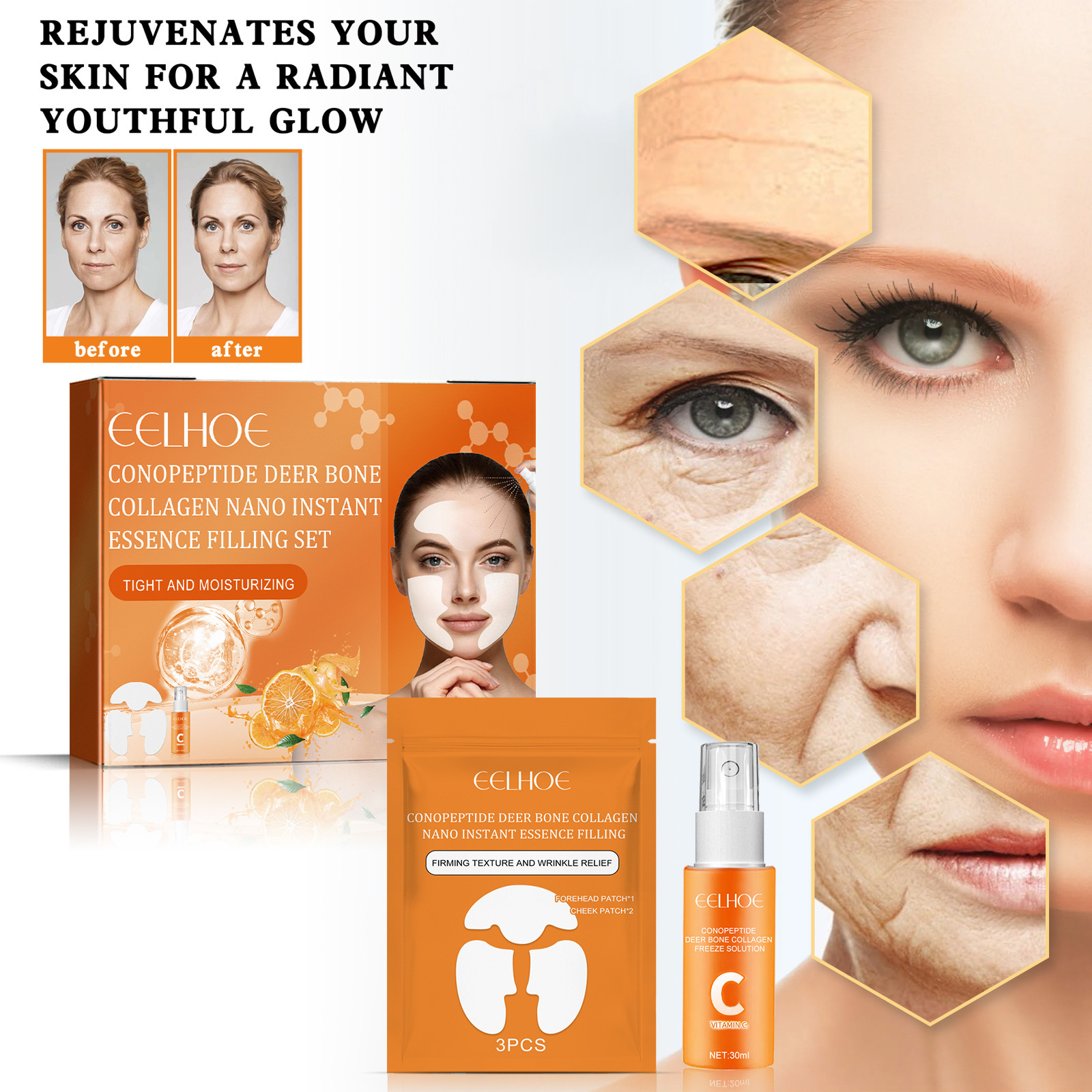 Moisturizing Collagen Serum Set - Image 7
