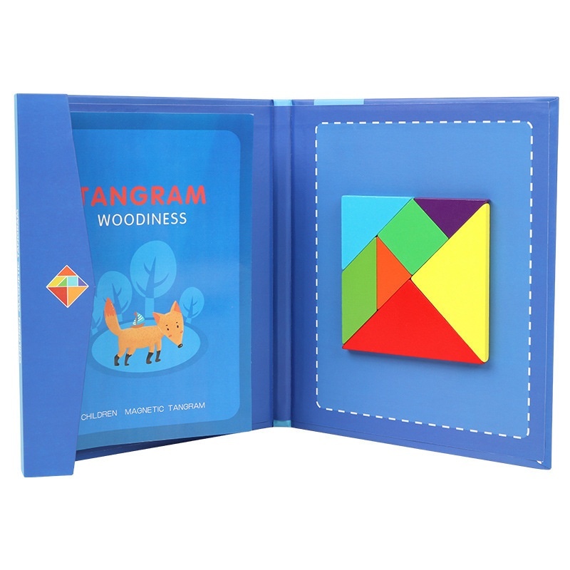 Magnetic Wooden Jigsaw Puzzle Board Game - Image 6