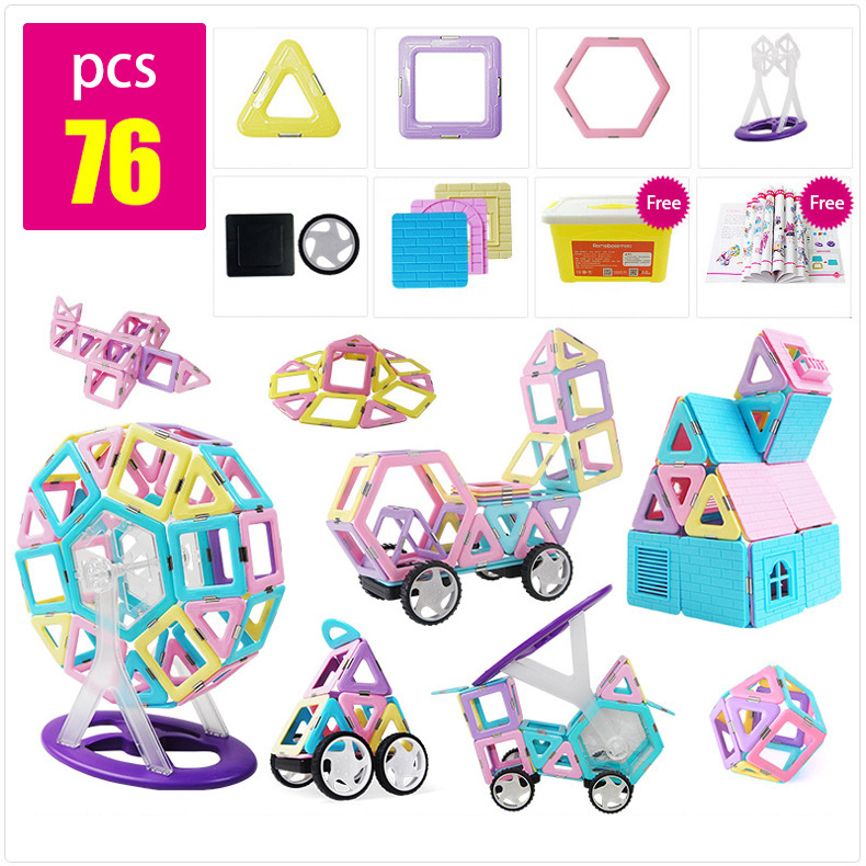 Magnetic Building Blocks Educational Toy Set - Image 5