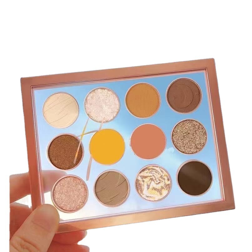 Twelve Rose Amber Eye Shadow Plate - Image 6