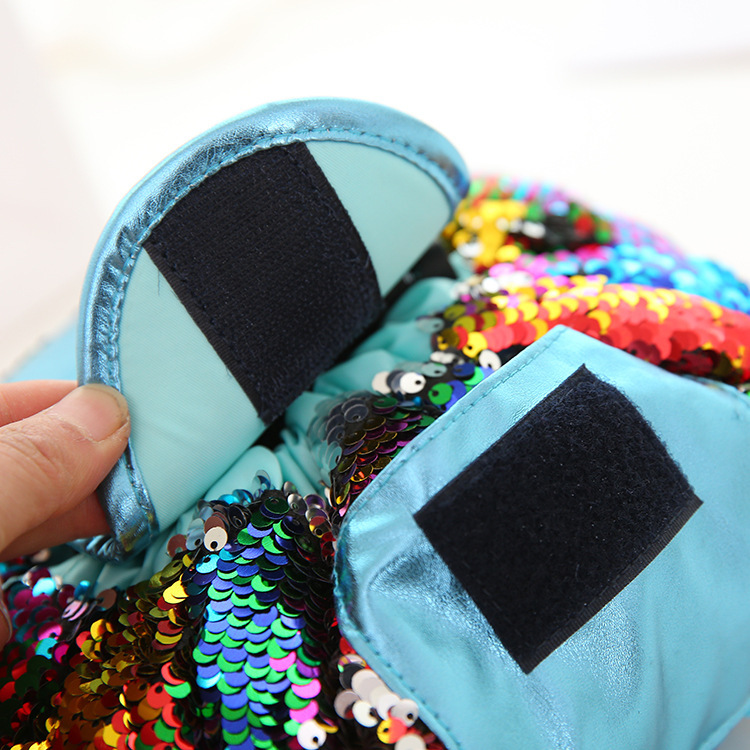 Mermaid Sequins Drawstring Cosmetic Bag - Image 5
