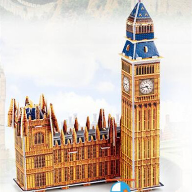 Mini Building Assembly Model Toy