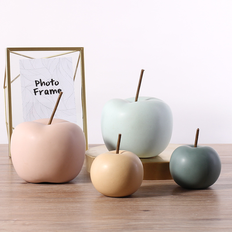 Ceramic Fruit Ornaments