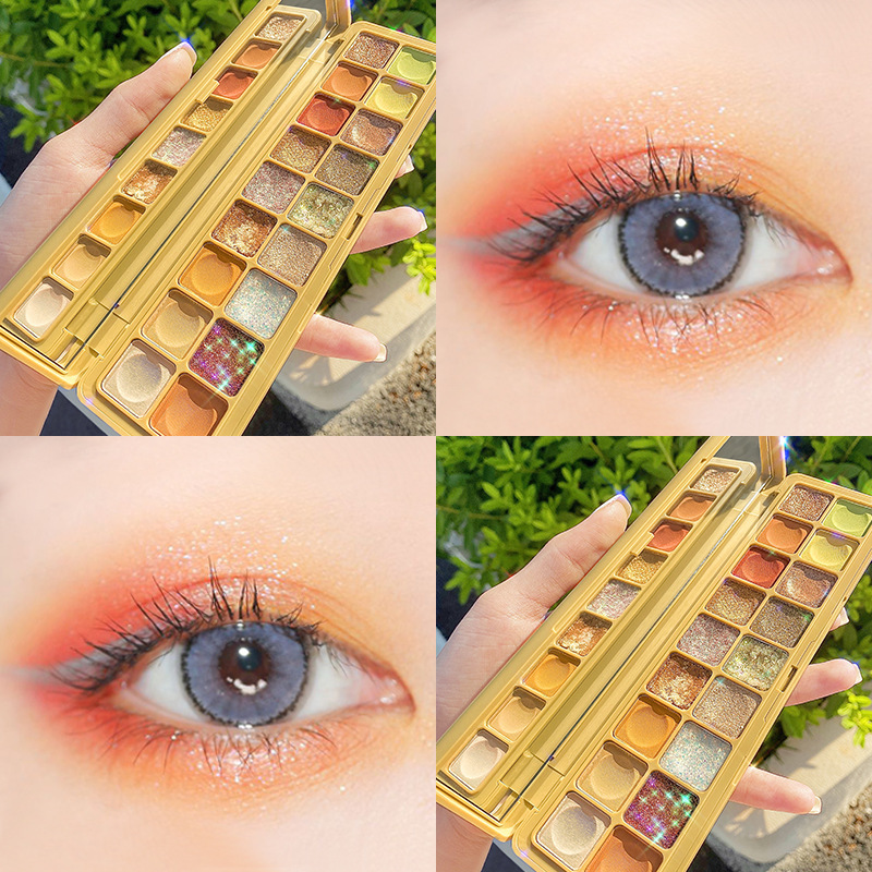 Glitter Pearlescent Matte Smooth Eyeshadow - Image 2