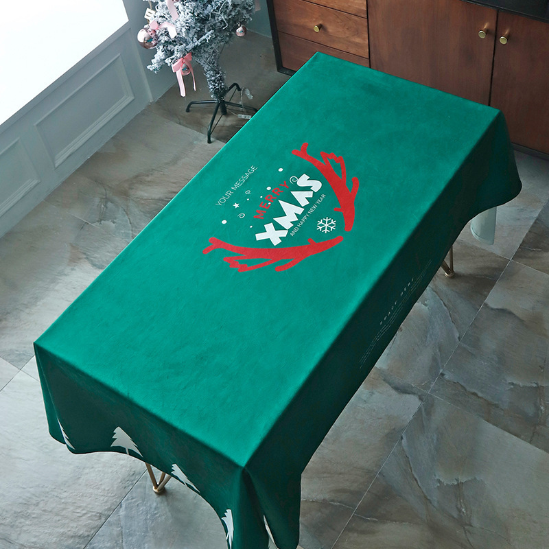 Red Table Cloth for Christmas & New Year Eve - Image 6