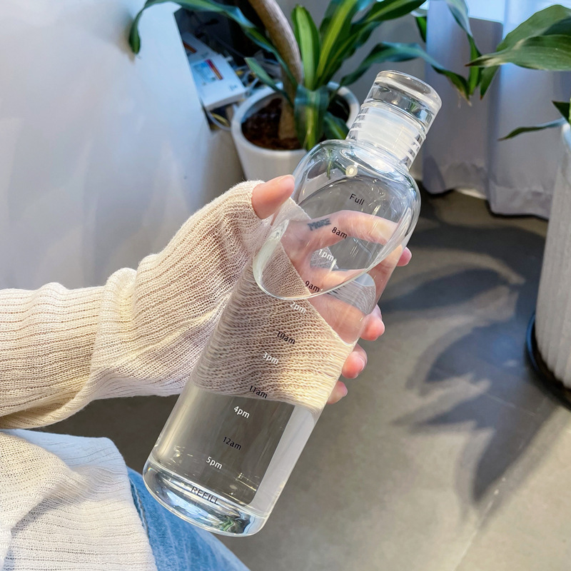 Portable Large Capacity Scaled Water Bottle - Image 2