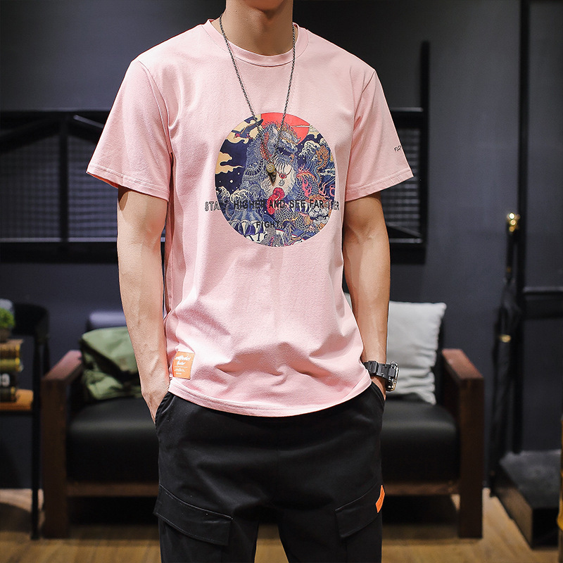Print Large Size T-Shirt - Image 3