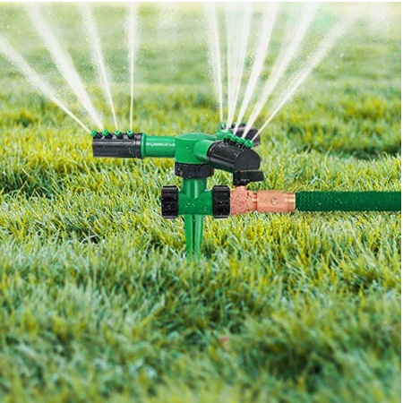 360 Automatic Rotating Irrigation Water Sprinkler