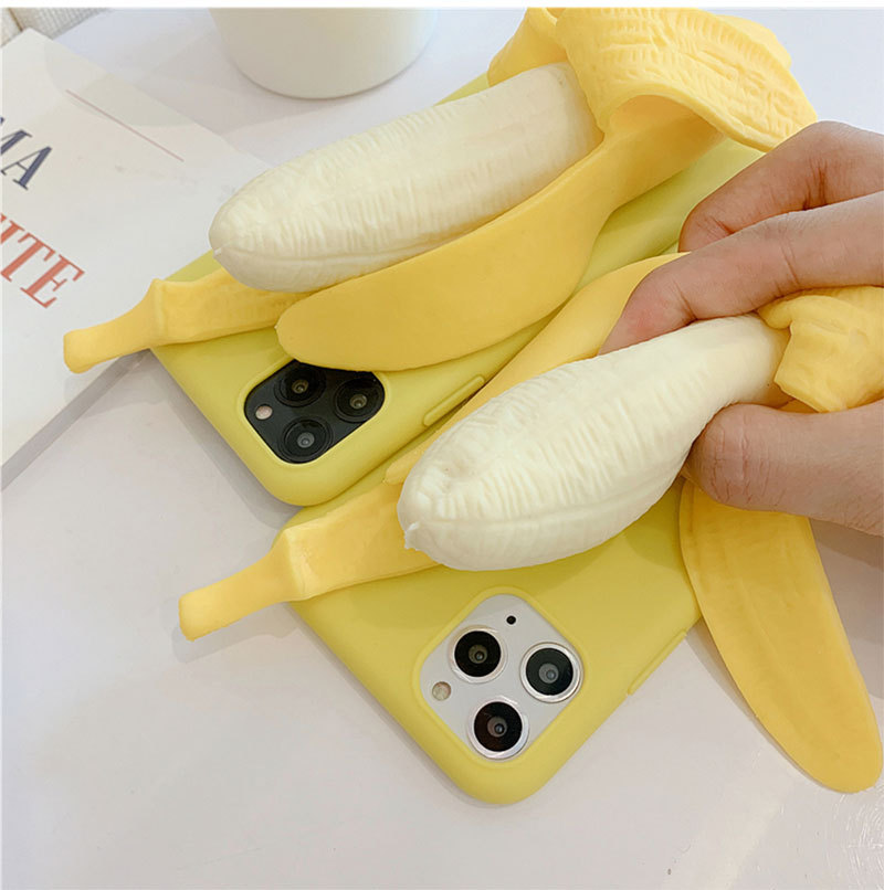 Un Zip Banana Silicone Phone Case - Image 2