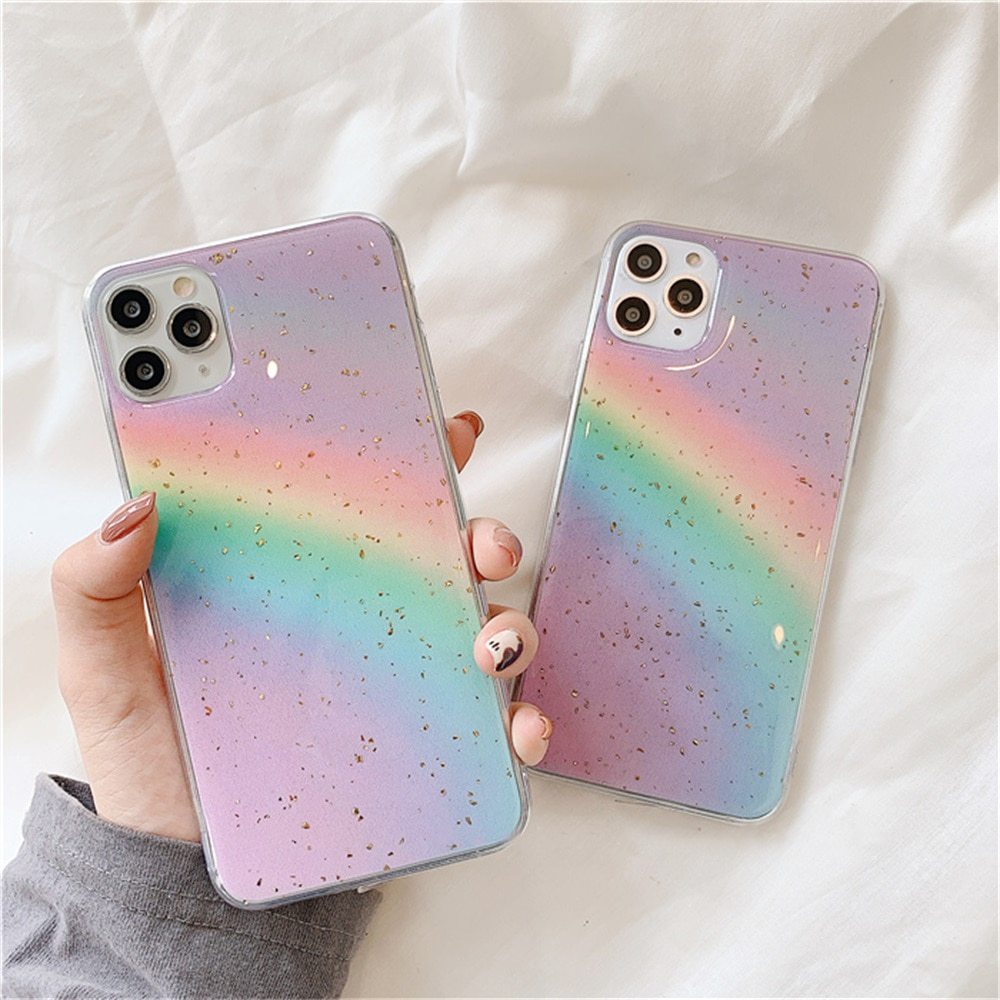 Rainbow Shimmer Phone Case