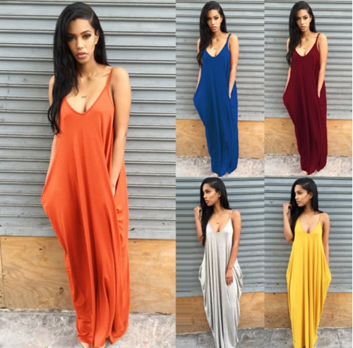 Women Summer Casual Long Dress