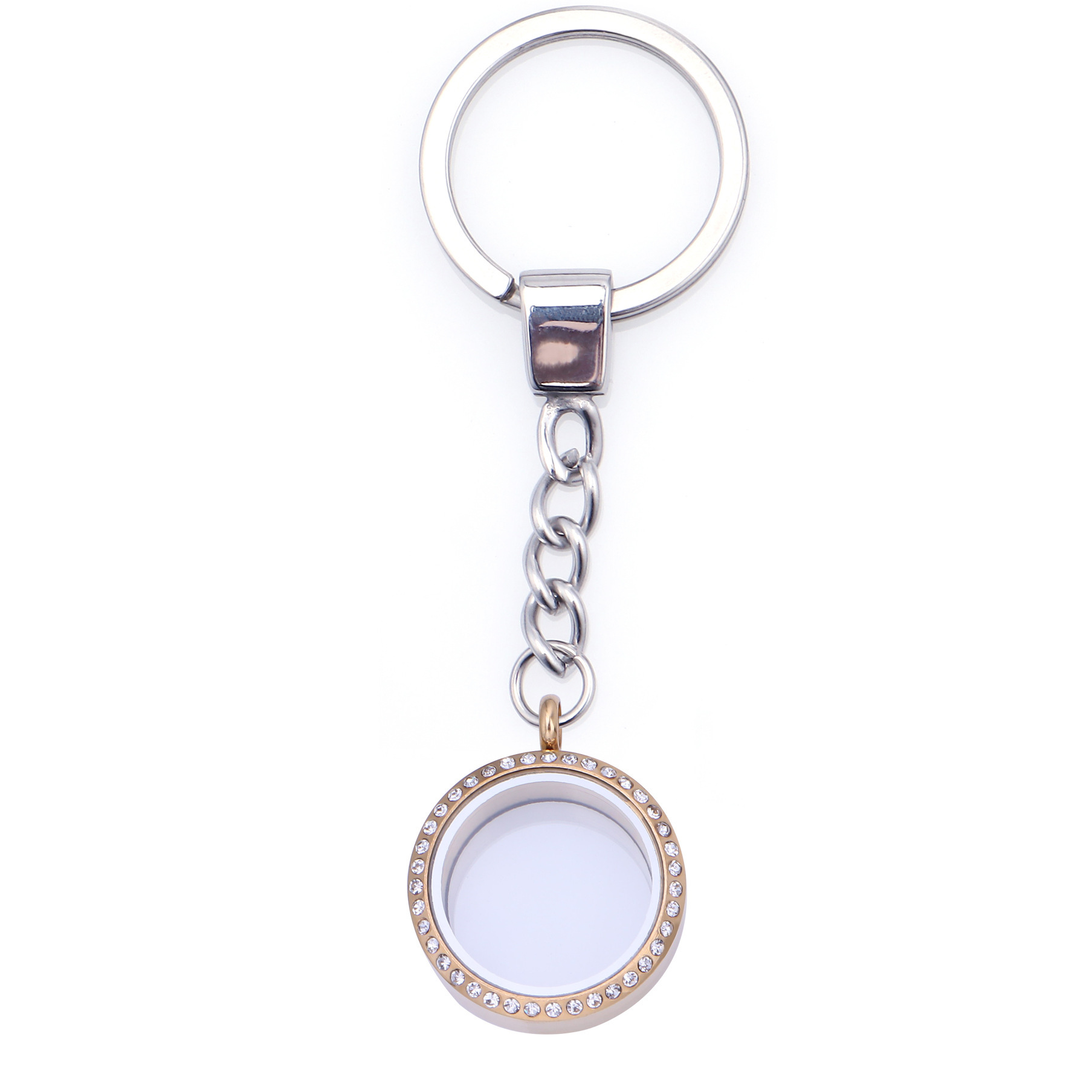 Fashionable Stainless Steel Keychain Pendant - Image 8