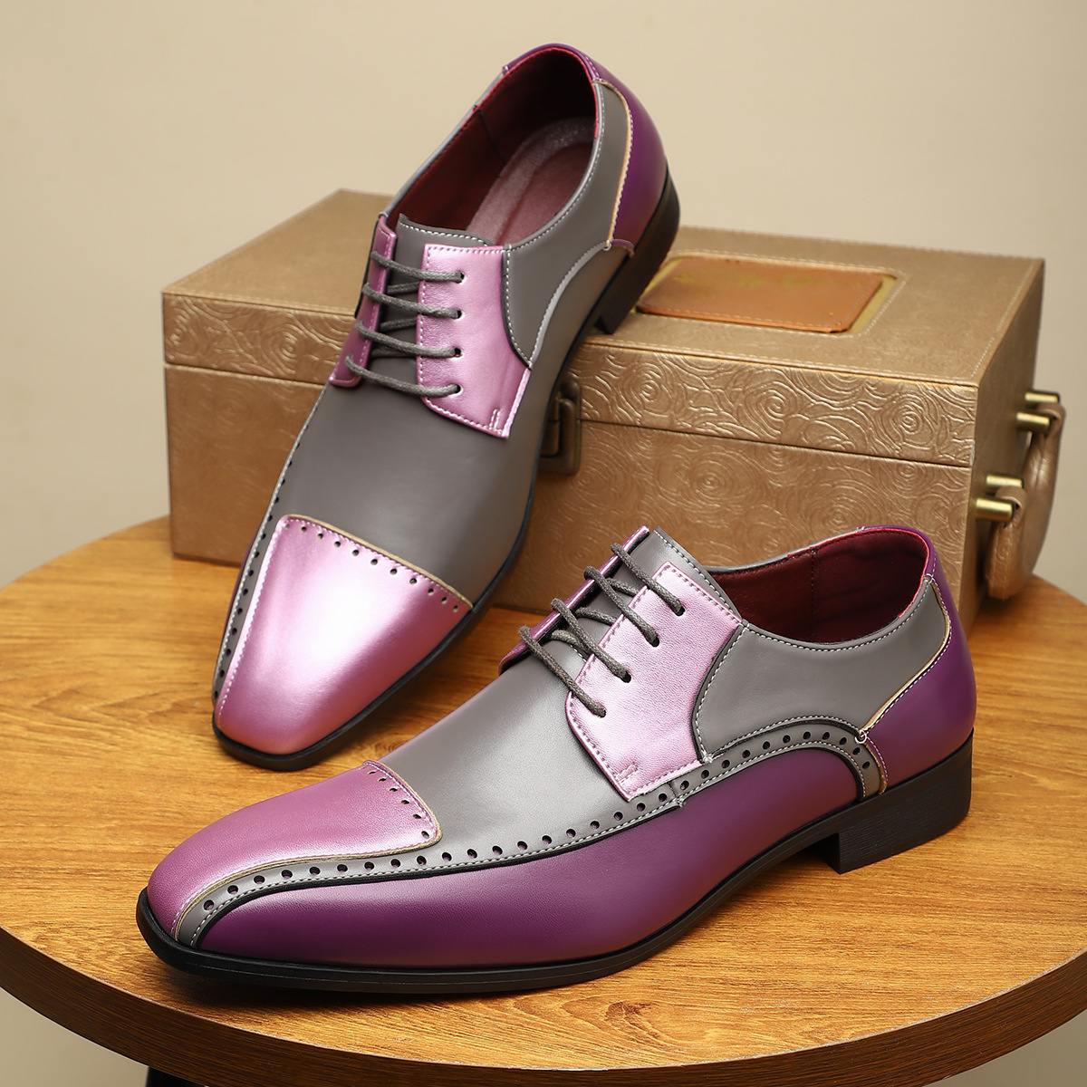 Men's Non-slip Breathable Leather Shoe - Image 7