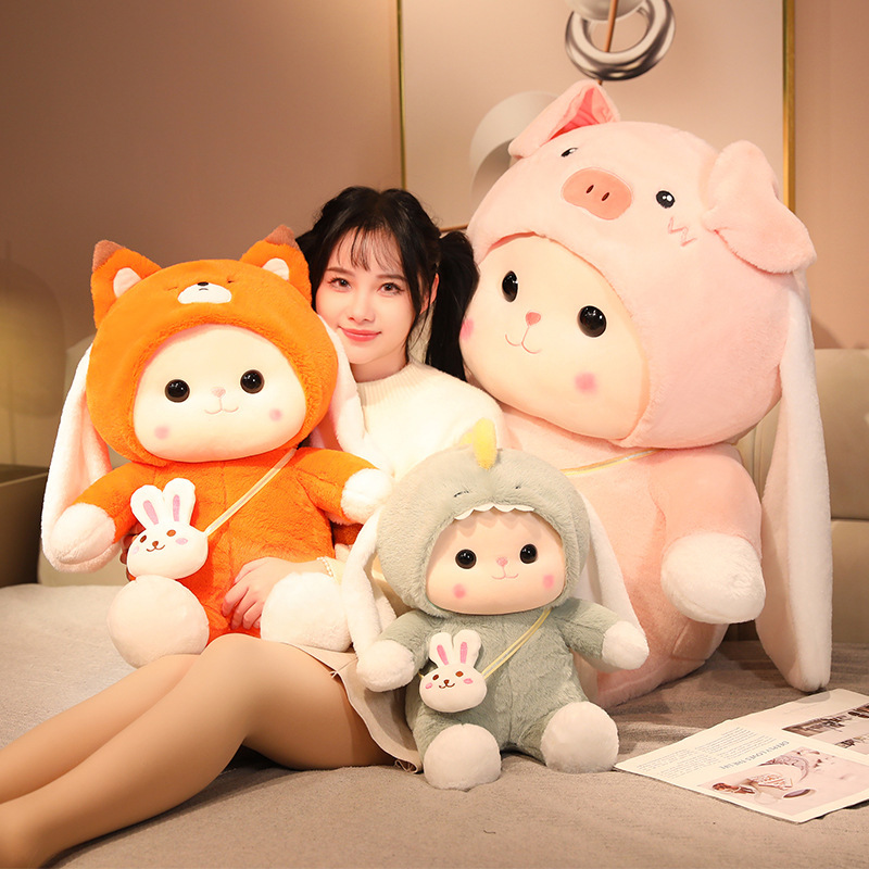 Cute Rabbit Doll Pillow Plush Toy - Image 6