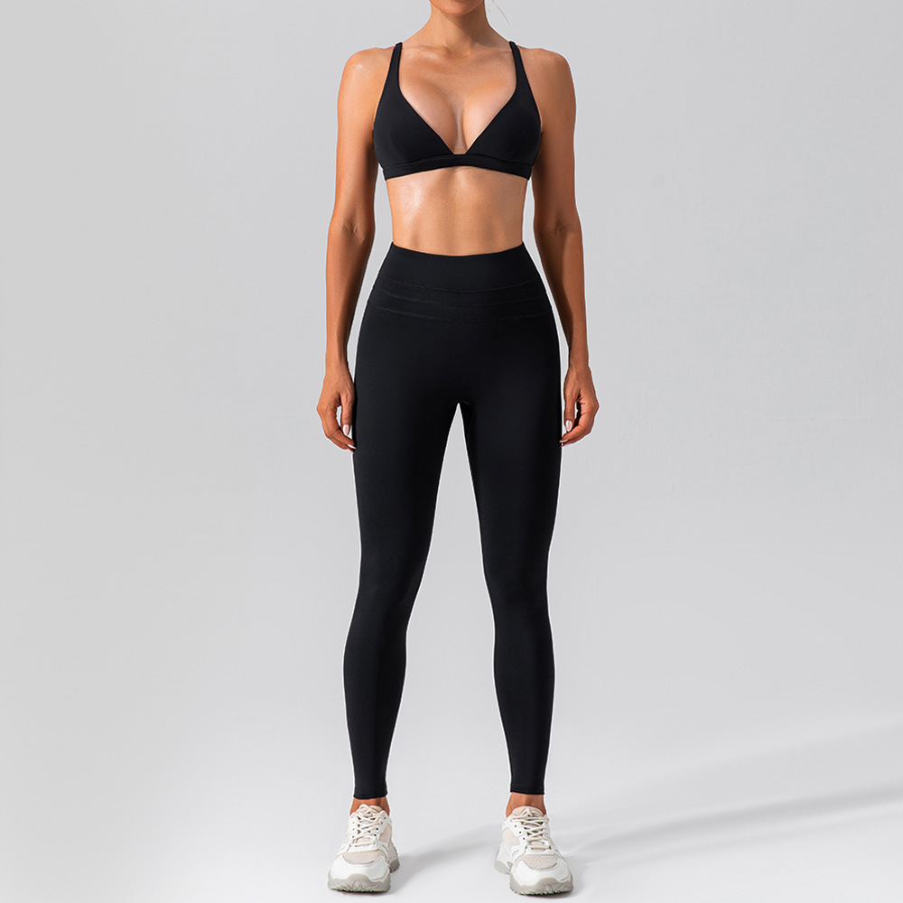 Outer Wear Running Sports Bra Suit