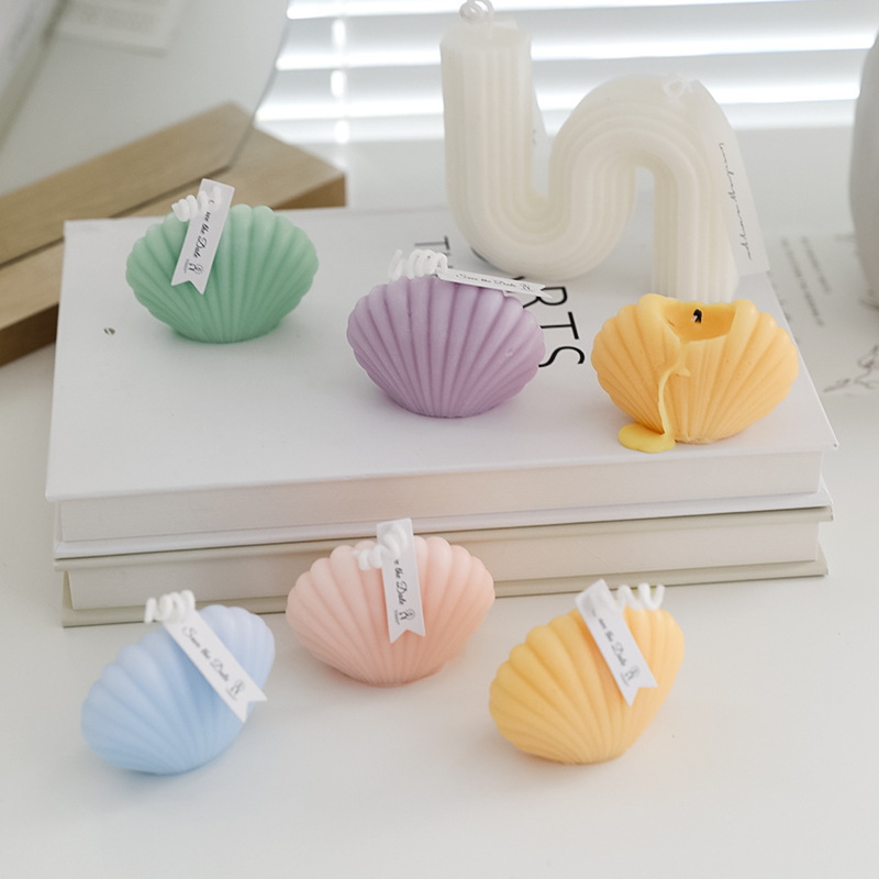 Mini Shell Shaped Aroma Candles For Home