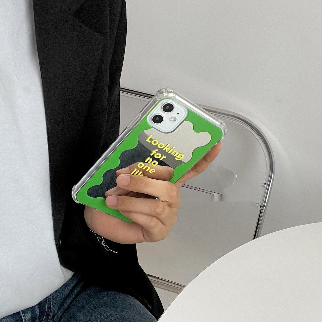 Green Mirror Phone Case - Image 4