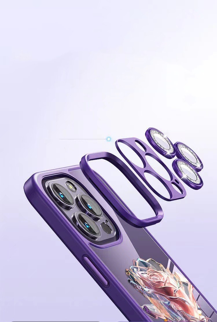 Full Rose Phone Case With Lens Film - Image 3