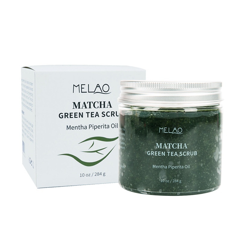 Green Tea Facial Scrub Exfoliating Sea Salt - Image 3