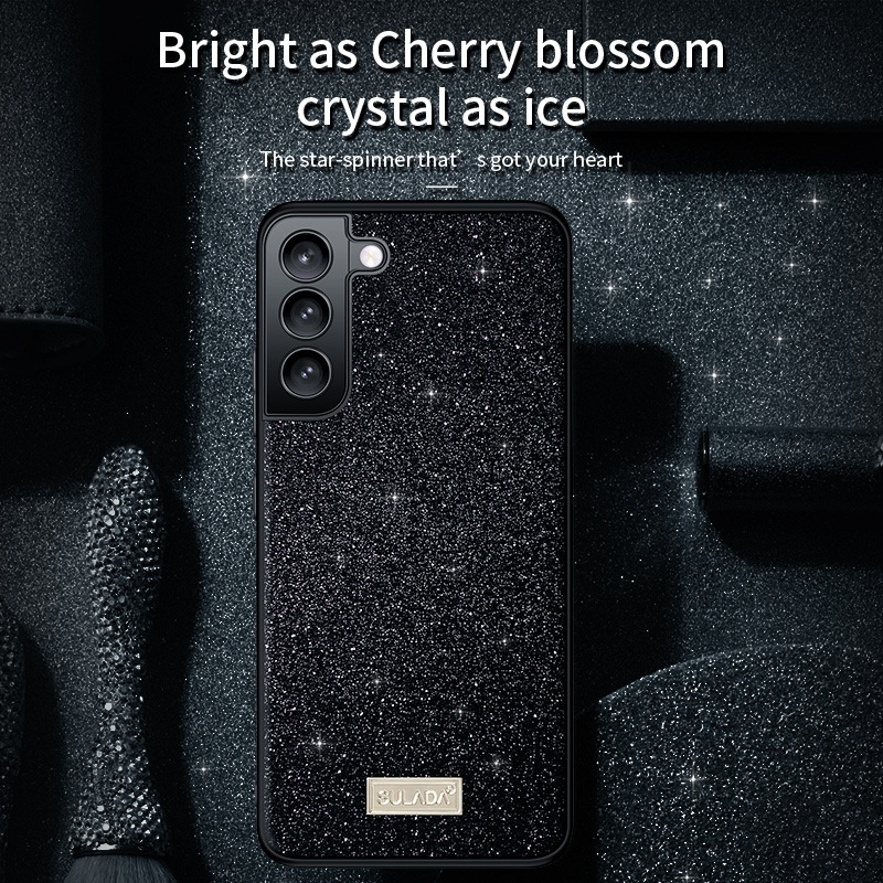 Drop-resistant Glitter Leather Phone Case - Image 5