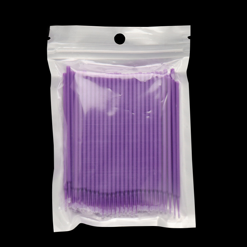 Multi-Color Cosmetic Cleaning Cotton Swabs Bags
