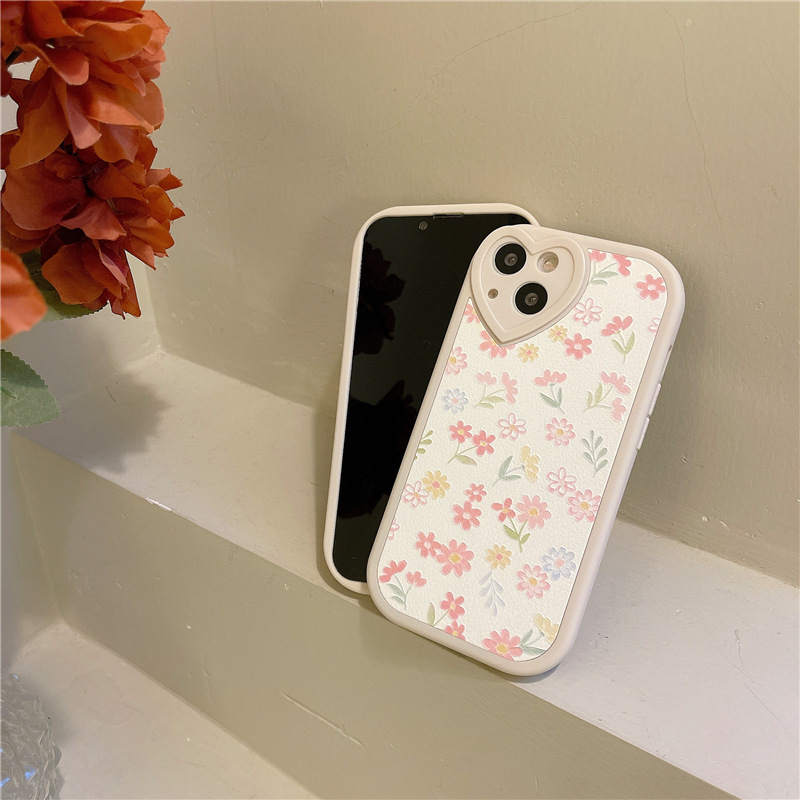 Cute Little Floral Silicone Phone Case - Image 4