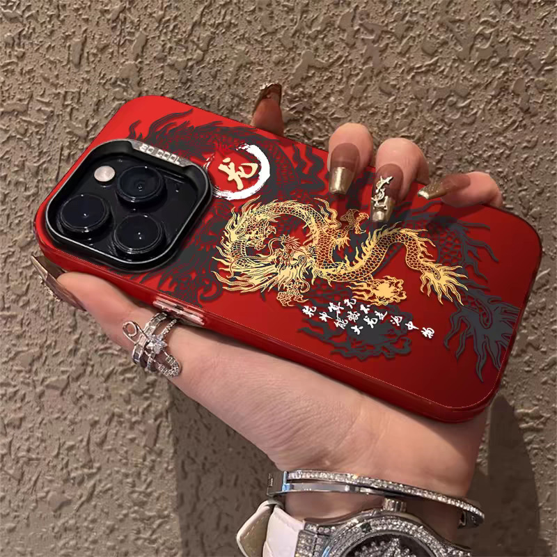 Chinese Dragon Printed Phone Case - Image 5