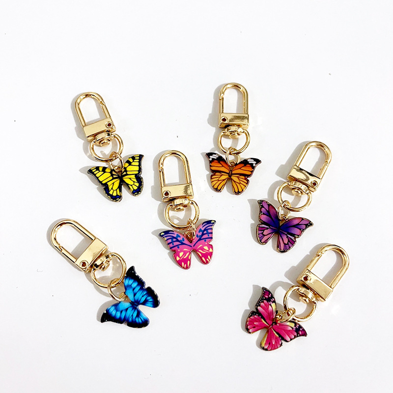 Creative Mini Small Butterfly Keychain Pendant