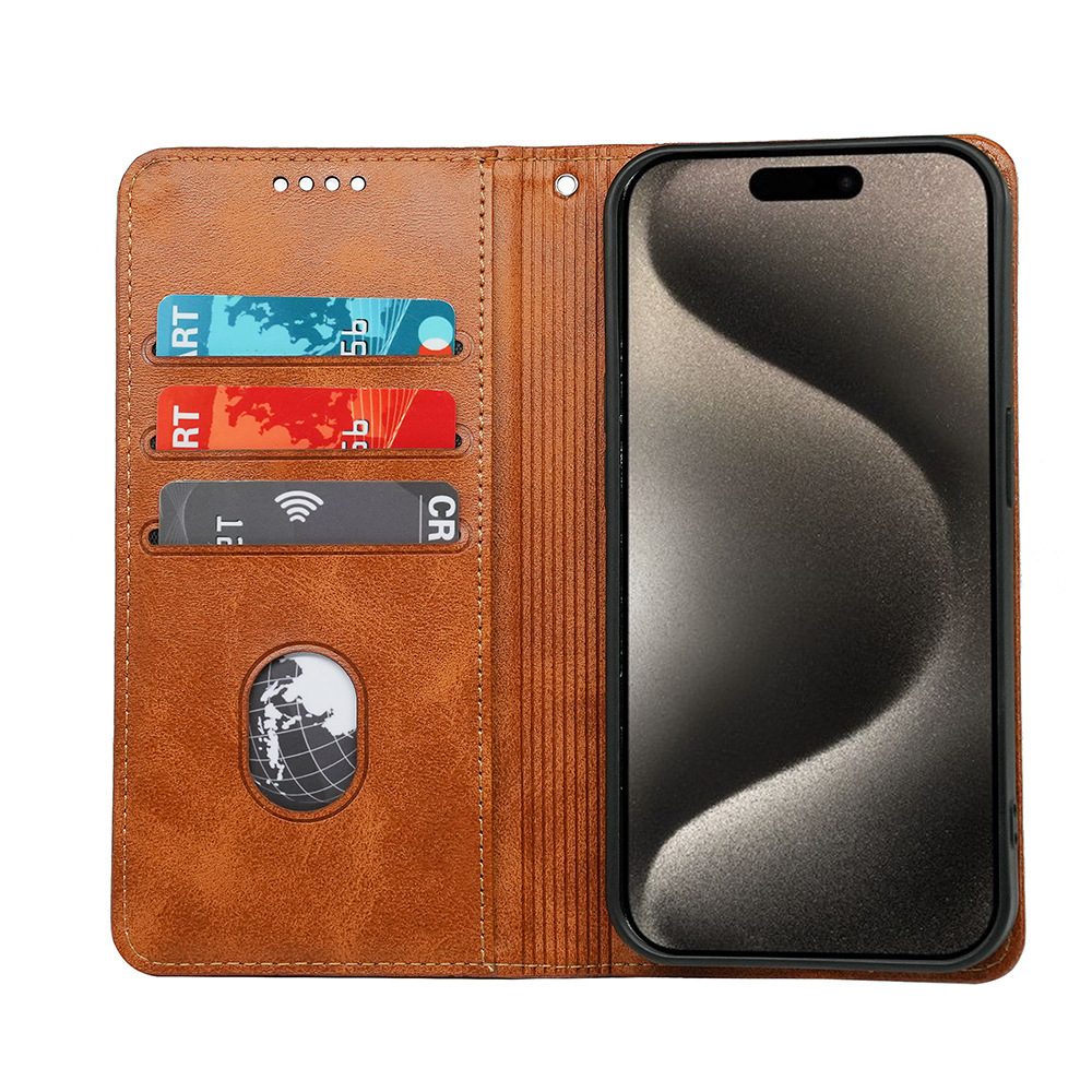 Google Phone Leather Flip Case - Image 8