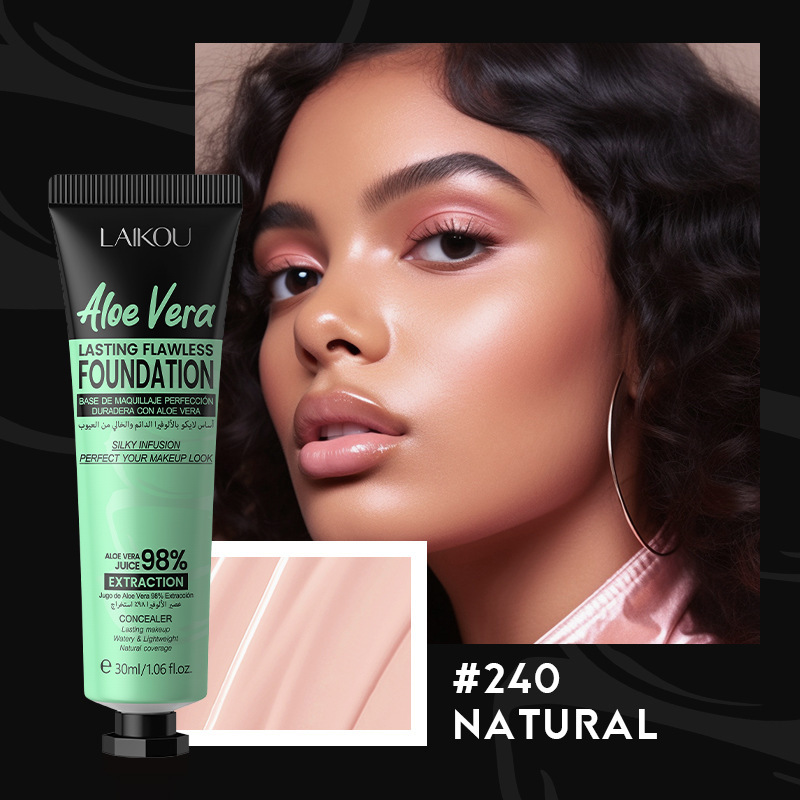 Aloe Liquid Plant Extract Cover Foundation - Image 2