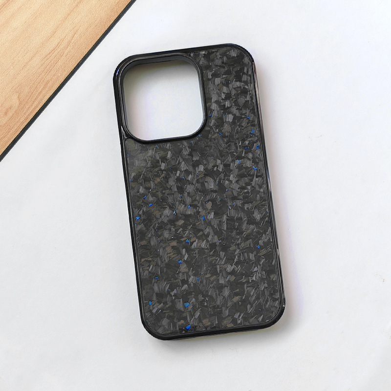 Gold Foil Carbon Forged Grain Phone Case - Image 7