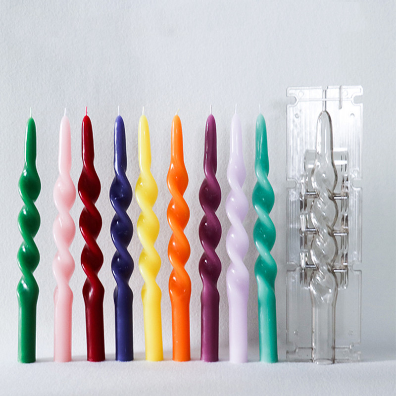 Spiral Aromatherapy Diy Candle Mold