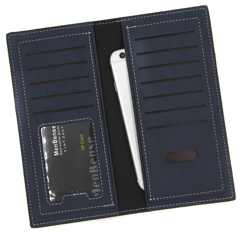 Long Vertical Large Capacity Men's Wallets - Image 2