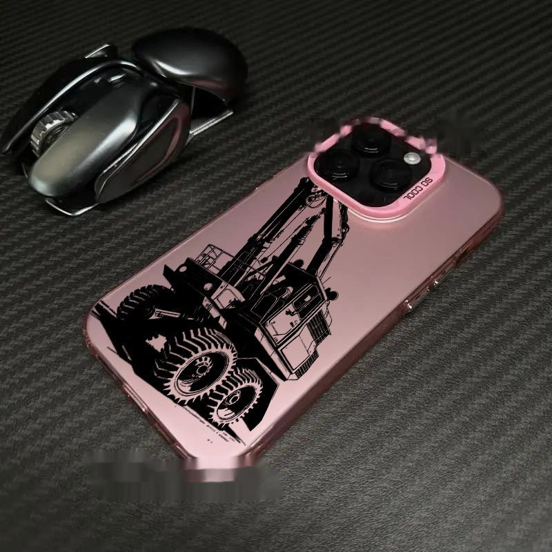 Laser Excavator Phone Case - Image 2