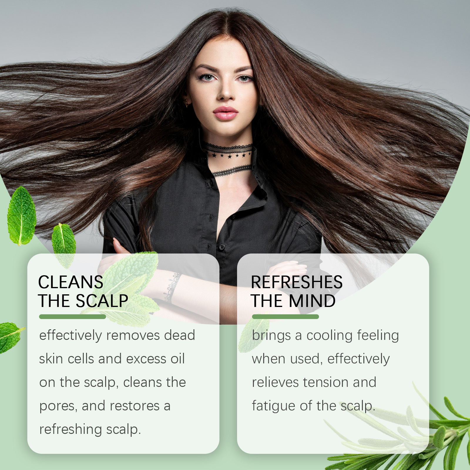 Rosemary Scalp Soothing Facial Scrub - Image 3